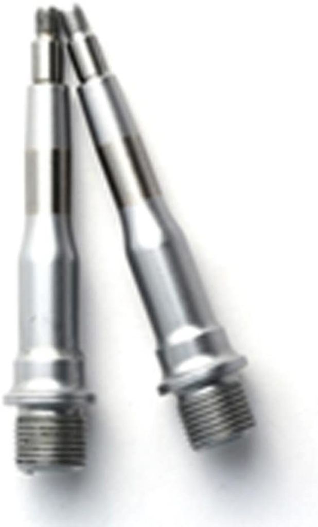 HT Components Pedal axle kit Nano/X1 Cr-Mo silver