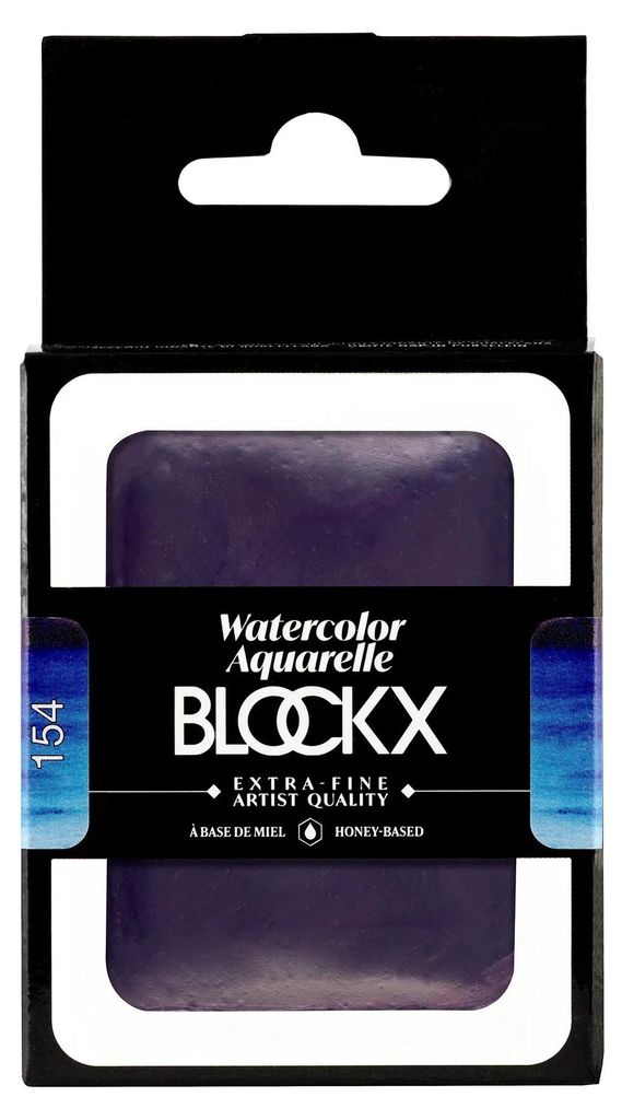 Blockx Aquarellfarbe, Blockx Blau - Großer Napf 18ml - Blockx Blau 45154BXC