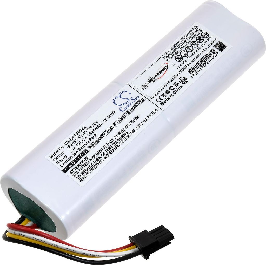 Akku kompatibel mit Dreame Typ P2051-4S1P-XWDEV