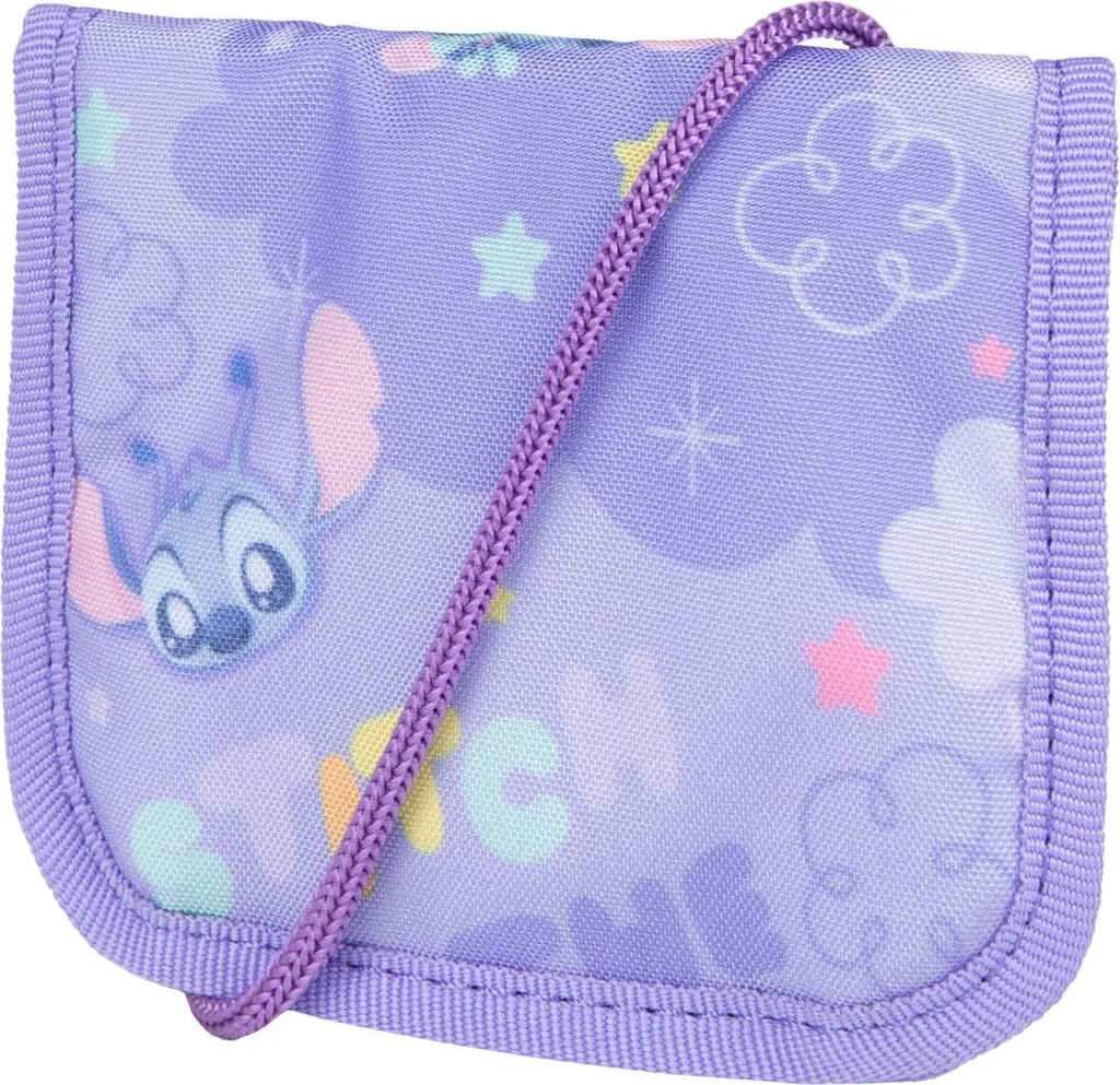 McNeill borsello da collo portafoglio Neck Pouch Stitch II porpora