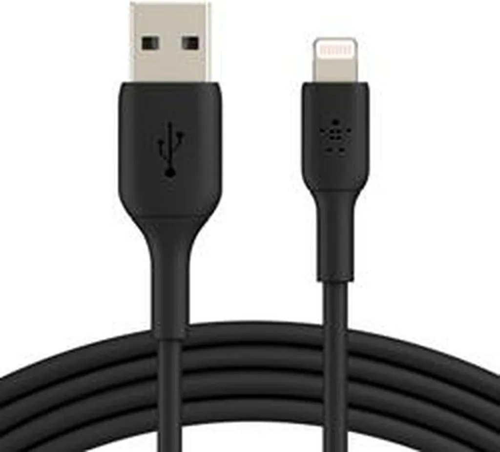 Câble Lightning 1m Belkin robuste blanc USB-A haute performance x2 - 13