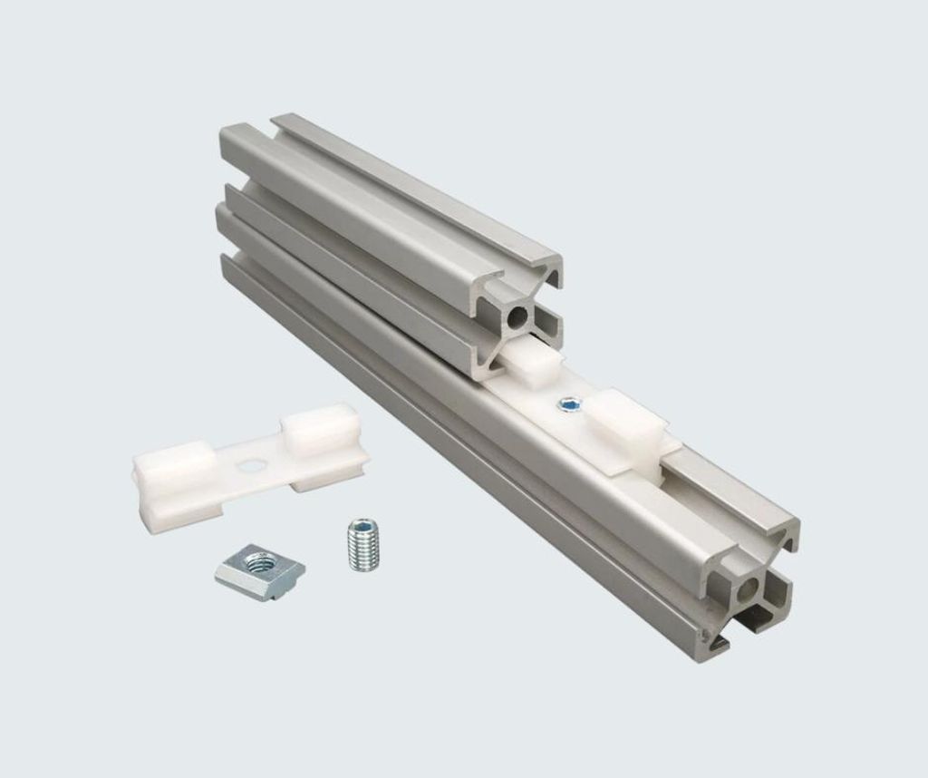 Profilgleiter für 45x45 & 45x90 Nut 10 Aluprofil