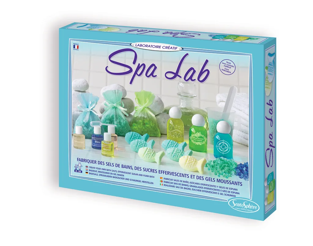 Coffret Spa Lab Sentosphere idéal pour activité créative anniversaire - 6
