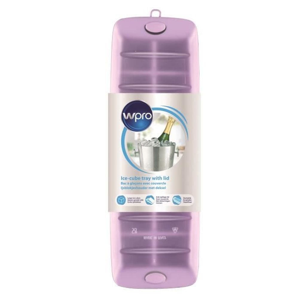 Wpro Bac à Glaçons Avec Couvercle Anti-débordement - Wpro Image du produit 