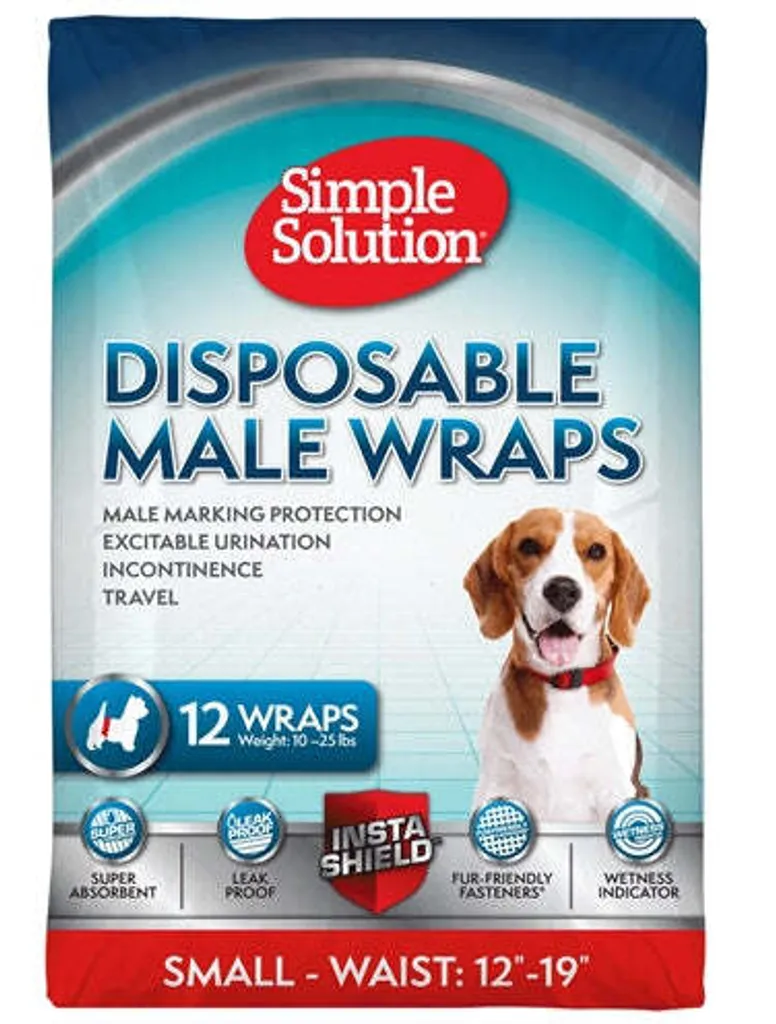 Couches Chien Incontinent Simple Solution L - Solution Contre Fuites 12 pcs - 4