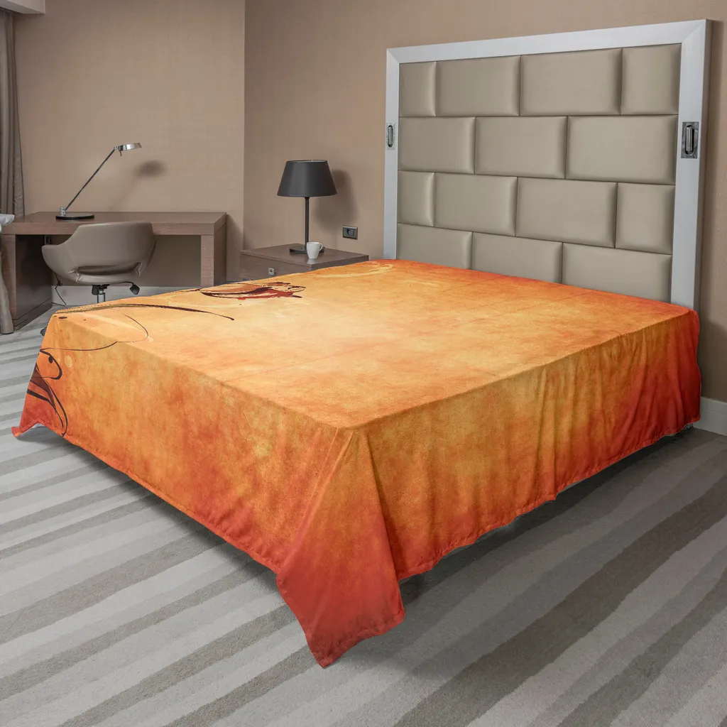 Lenzuolo Decorativo ABAKUHAUS Rose Appassite 275x260 cm High-End - 1