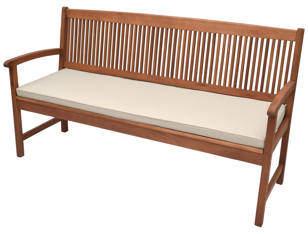 Beautissu Bankauflage Base BK, 180x48x5cm, Natur Produktbild 