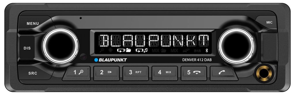 Blaupunkt Denver 412 DAB | 12 V | DAB+/FM | Bluetooth | Produktbild 