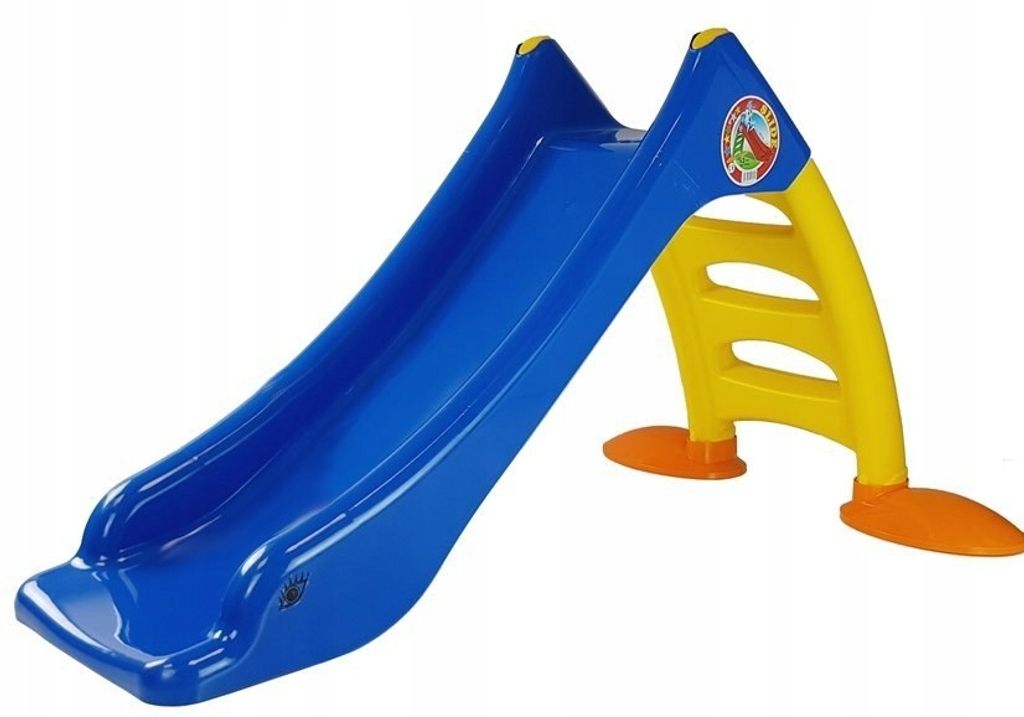 Rutsche für Kinder 424 blau-gelb