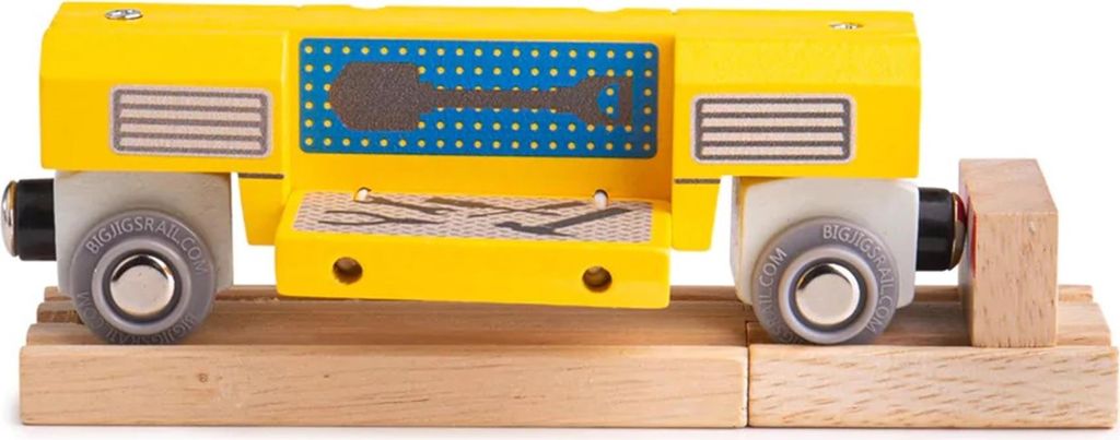 Bigjigs Schiene Mobile Werkstatt aus Holz