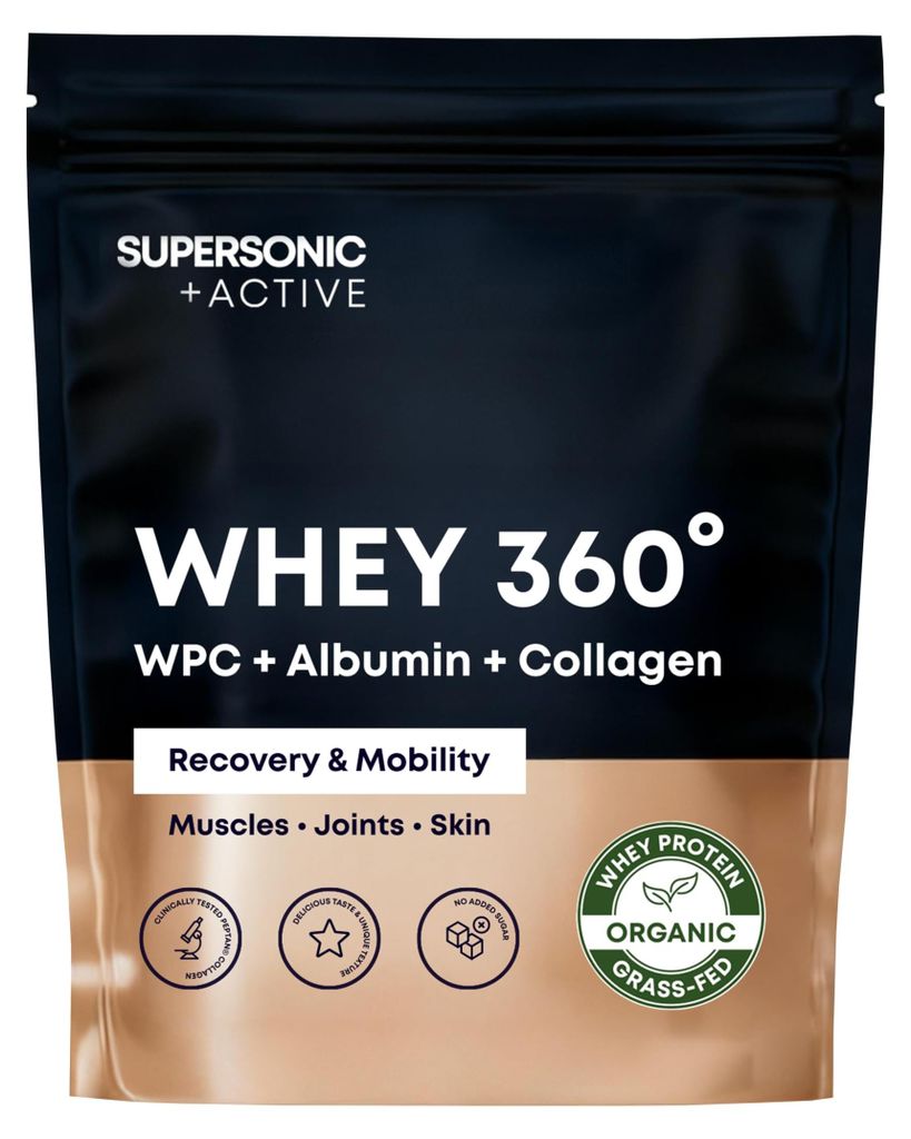 Supersonic Whey 360 Grass-Fed Serwatka Biała Czekolada z Zdjęcie produktu 