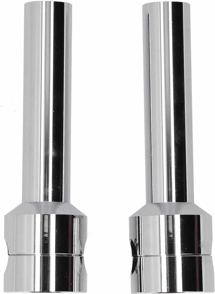 Améliorer la position de conduite moto avec rehausses de guidon 25mm chrome