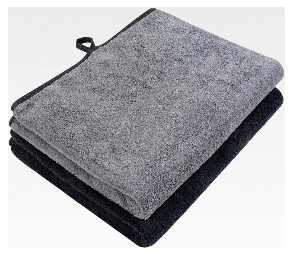 Mikrofaserhandtuch für das Badezimmer, weiches und flauschiges Handtuch mit Aufhängeschlaufe, langlebiges Trockentuch, großes Handtuch 50 x 100 ...