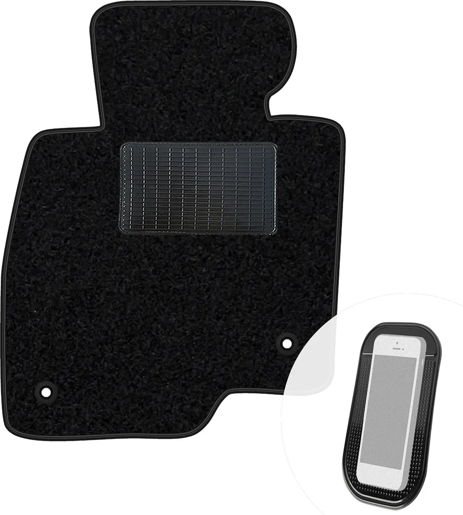 Tappetino Nero Mazda 6 III Velours - Protezione Guida moto-MOLTICO