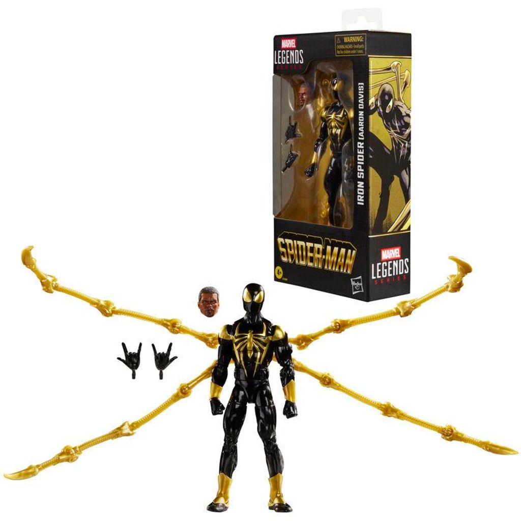 Marvel Spiderman Iron Spider Aroon Davis Figur 15cm