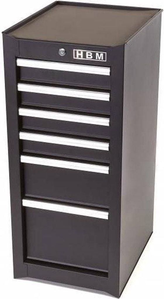HBM 6 Werkzeugkoffer SCHWARZ Produktbild 