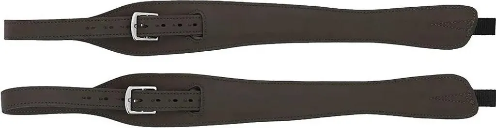Étrivières synthétiques marron Norton Classic L pour Cavalier de Loisir