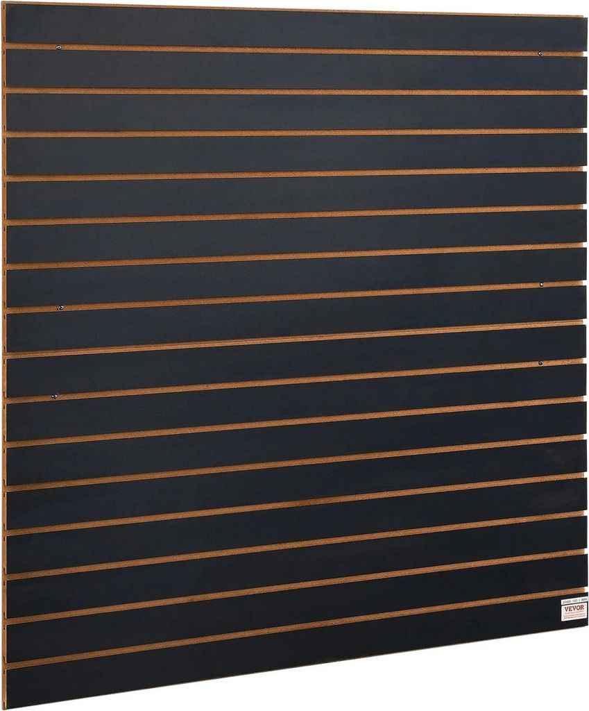 Panel slatwall 122x61 czarny 2 szt organizer garaż Zdjęcie produktu 