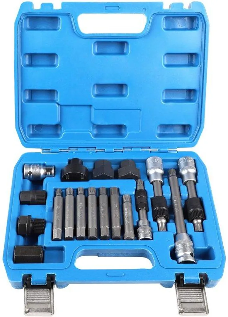 Kit d'outils pour alternateur 18 pièces pour poulie roue libre auto