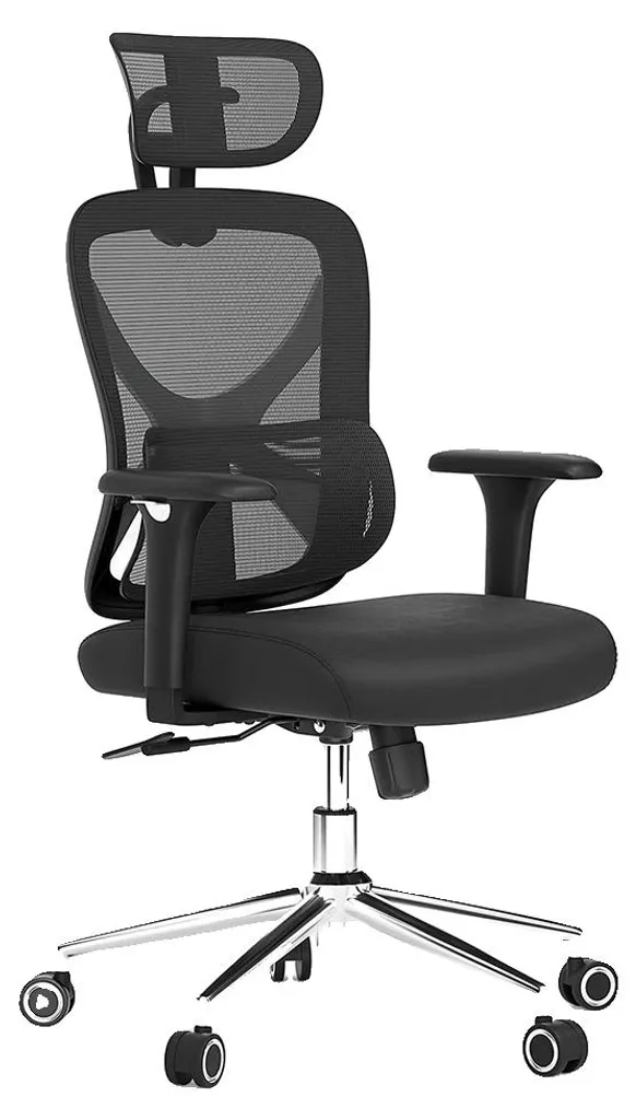 Siège de bureau ergonomique ACGAM CG-5345M ajustable pour télétravail