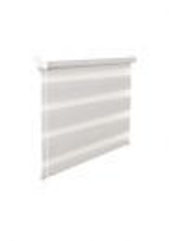Doppelrollo Duorollo 90 cm breit 150 cm lang grau inkl. Seilzug Fensterrollo Klemmrollo Jalousie
