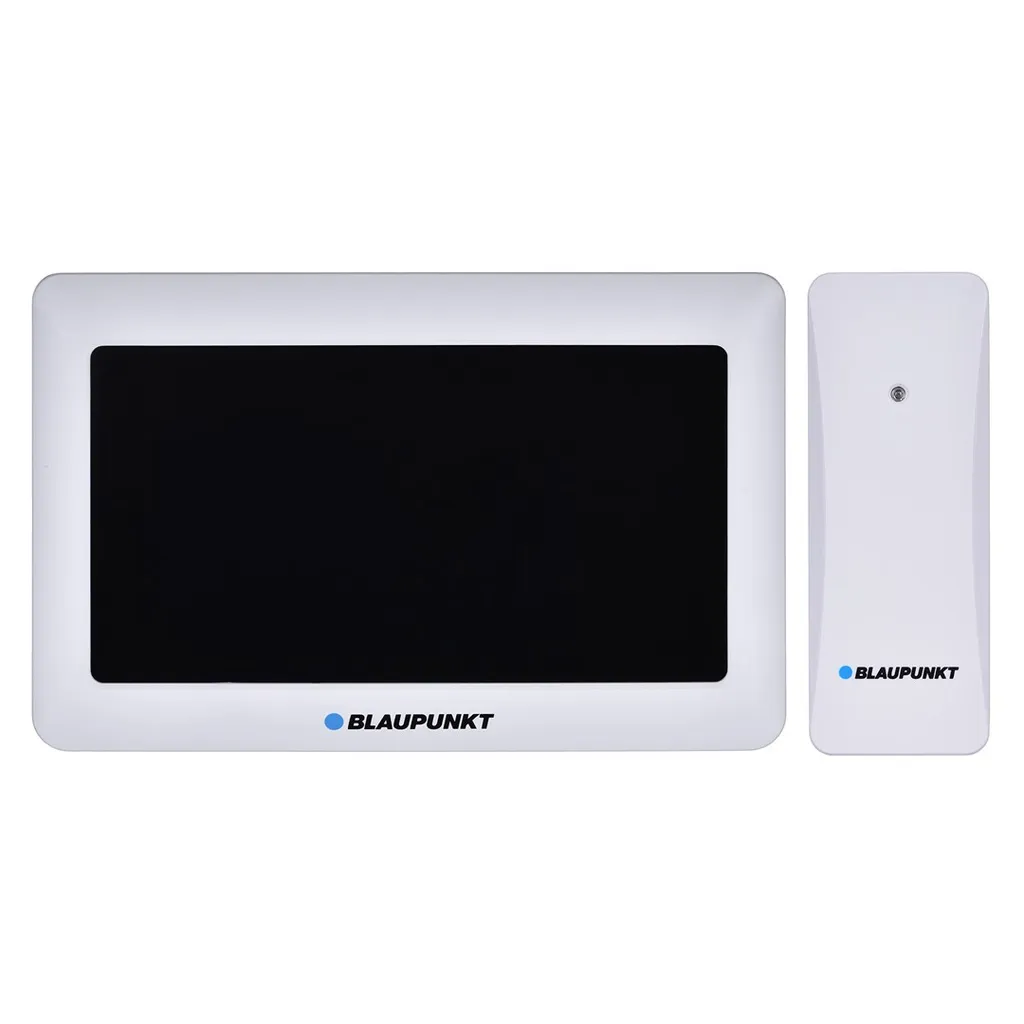 Blaupunkt WS-50WH Station météo WLAN connectée via TUYA Smart App Blanche