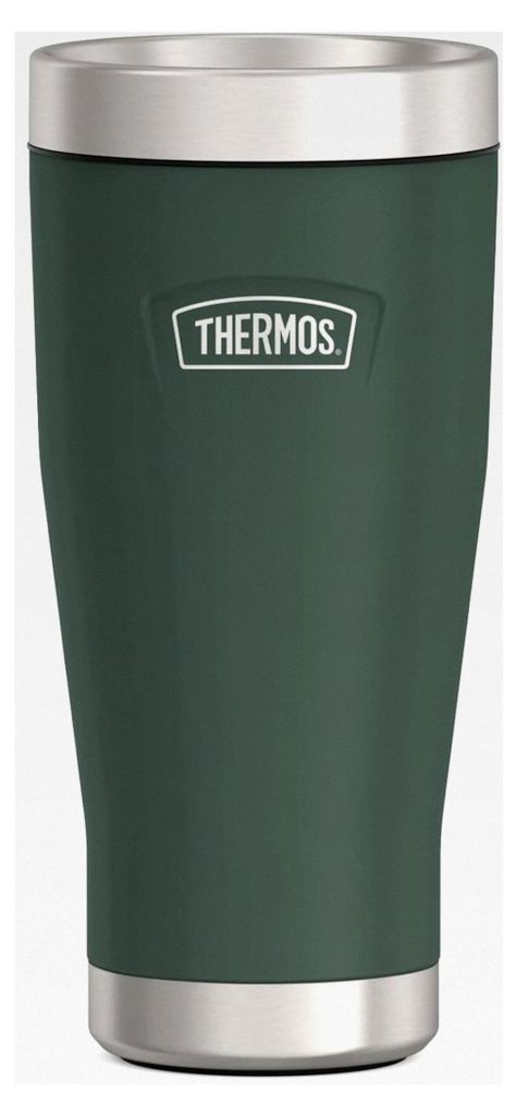 ICON MUG 0,47l, grün/forest matt, Thermobecher 470ml, Kaffeebecher to go Edelstahl, Isolierbecher, 7 h heiß / 22 h kalt, spülmaschinenfest, dich...