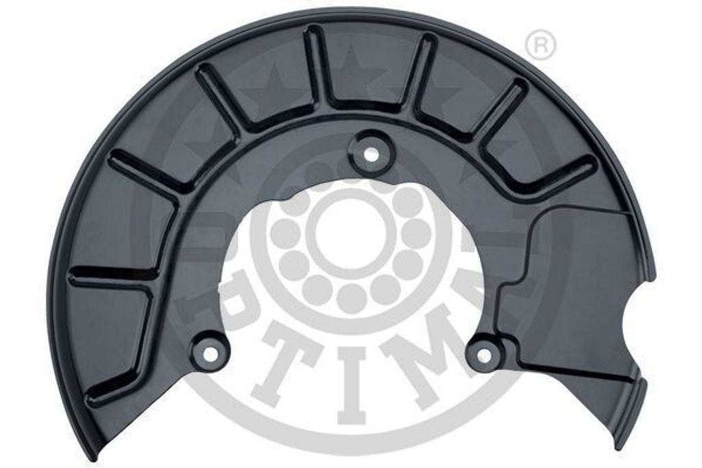 OPTIMAL Spritzblech Bremsscheibe für VW GOLF VI (5K1) Vorne Links BSP-1004L Ankerblech
