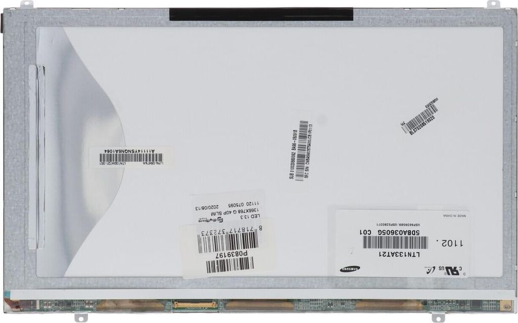 OEM 13,3 Zoll LCD -Bildschirm 1366x768 Gloss 40Pin