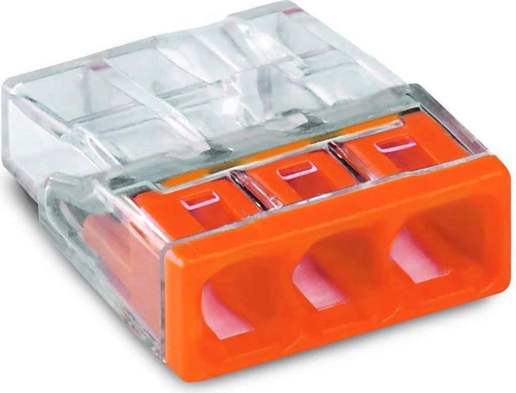 5x Wago Klemmen Kabelklemme Lüsterklemme Hebelklemme Dosenklemme Verbindung