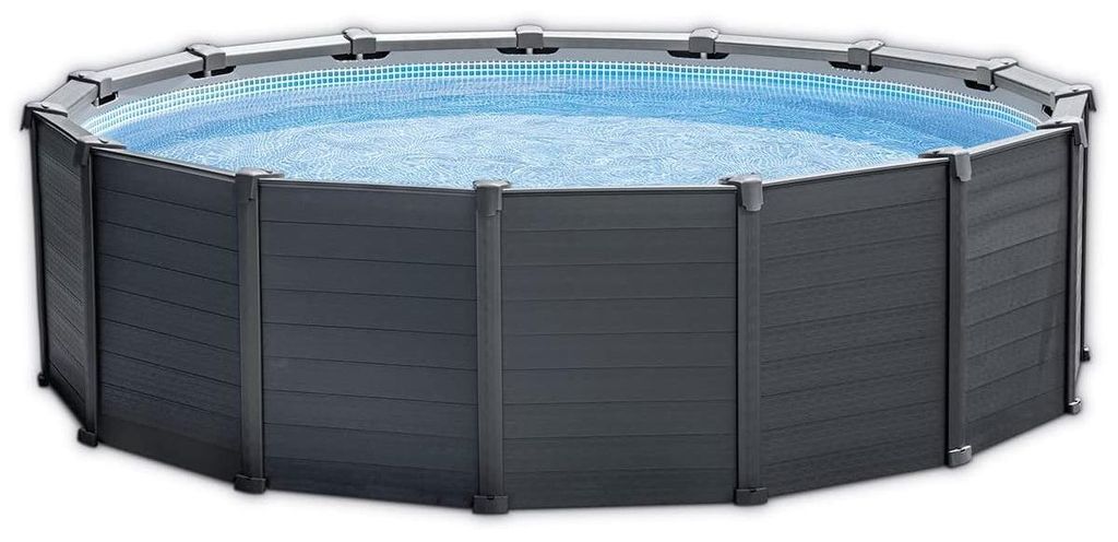Intex 26384GS, Rámový bazén, Dieťa a dospelý, Grafit Obrázok produktu 