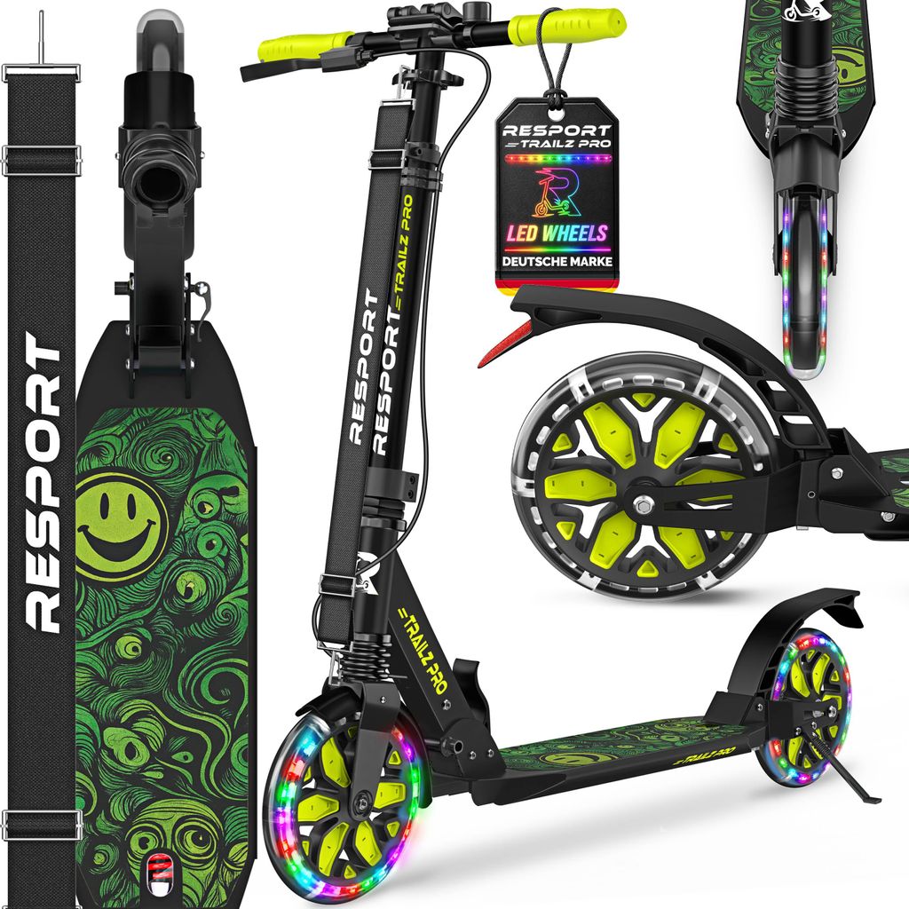 RE:SPORT® Cityroller für Kinder & Erwachsene mit LED, Produktbild 