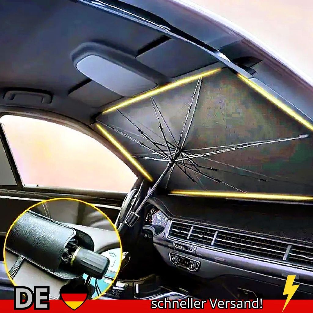 Auto Sonnenschirm Windschutzscheibe Faltbar Vorne
