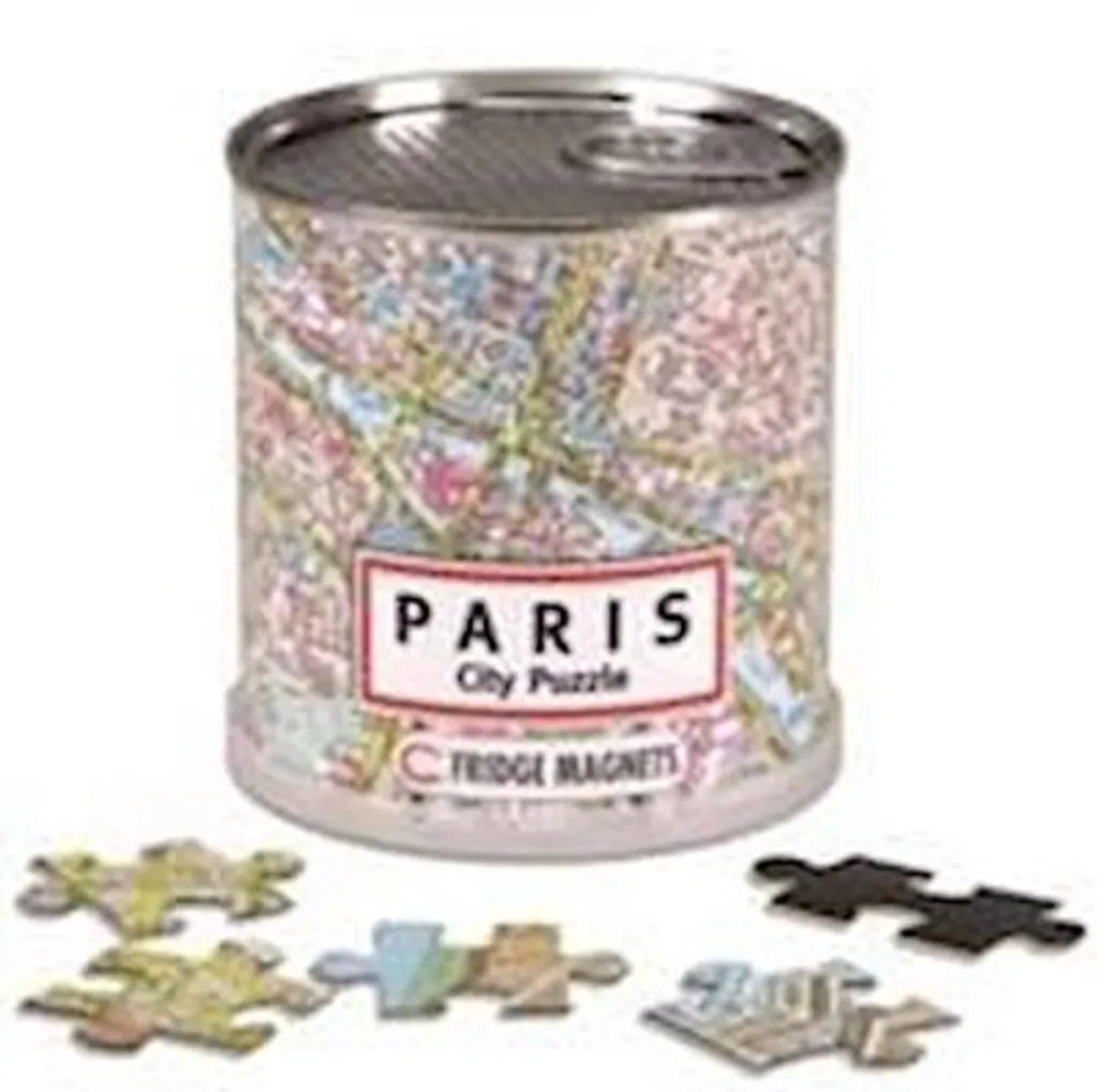 Puzzle City Paris 100 pièces magnétiques - Tableau mural de 26 x 35 cm
