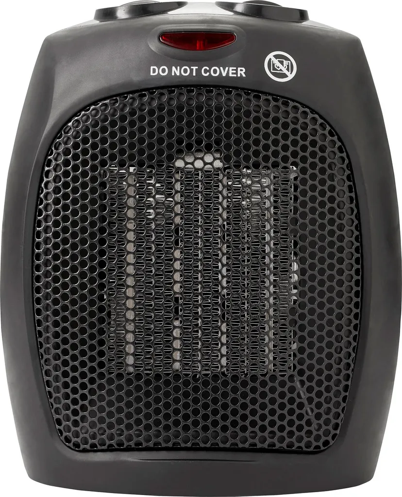 Chauffage d'Appoint Céramique Briebe HT1128 pour Chambre et Petit Salon Noir