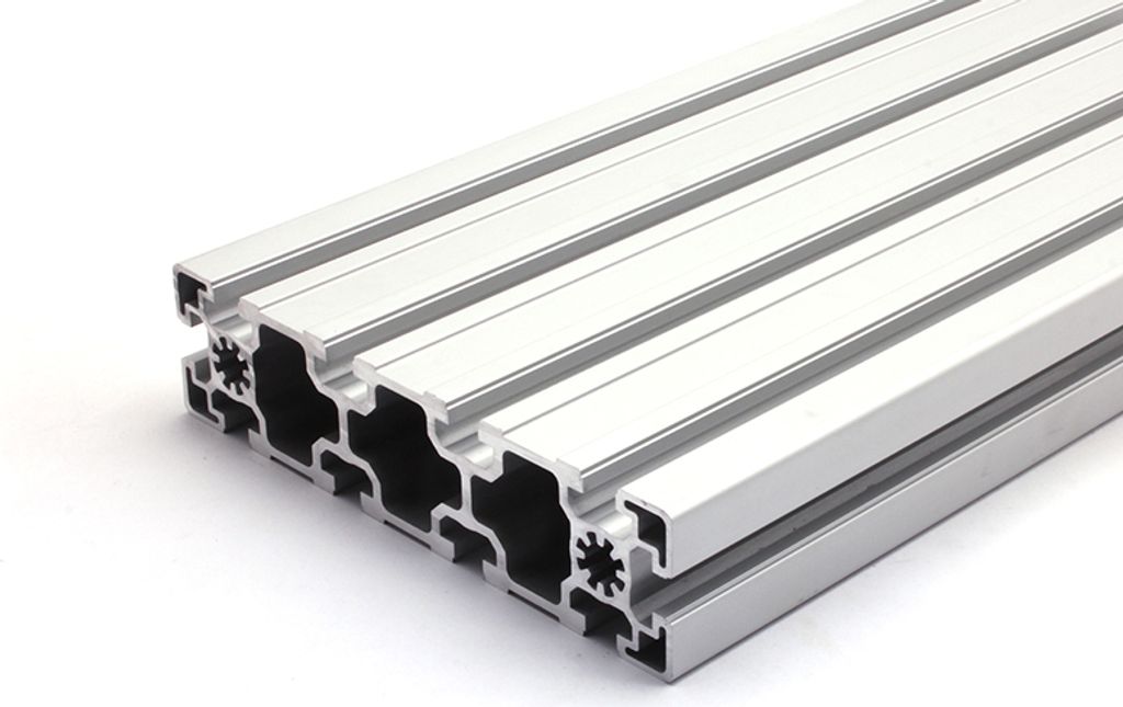 Länge 1750mm - Aluminiumprofil 45x180S B-Typ Nut 10 (schwer), silber eloxiert. Aluminium Profil 45x180 Alu Profile 45 x 180 Montage- Systemprofil