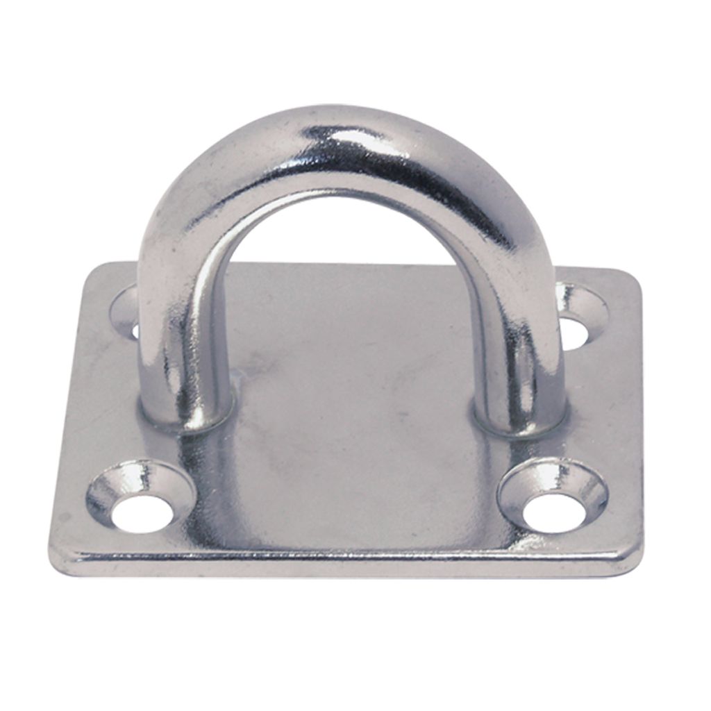 PRIOstahl Augplatte Öse 1 Stück Größe: 40 x 50mm Edelstahl Produktbild 