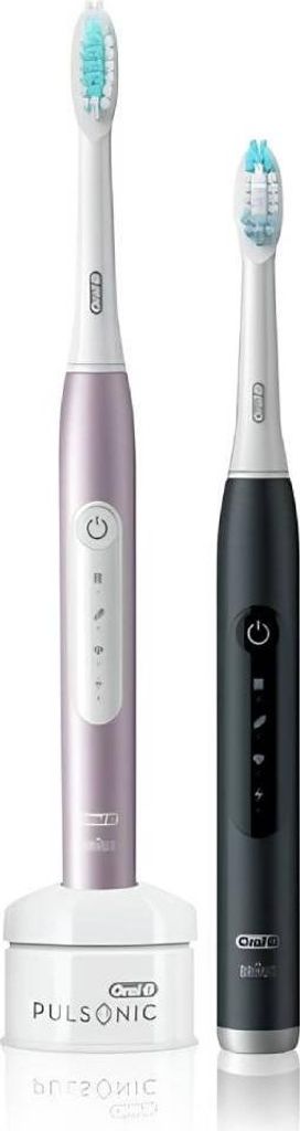 Oral-B Pulsonic Slim Luxe 4900 noir/or rose avec 2ème pièce Image du produit 