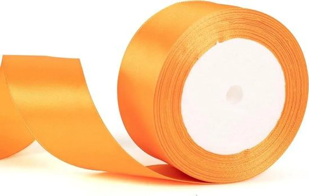 Ruban Décoratif Orange 50mm spécial Halloween et Customisation de Fête
