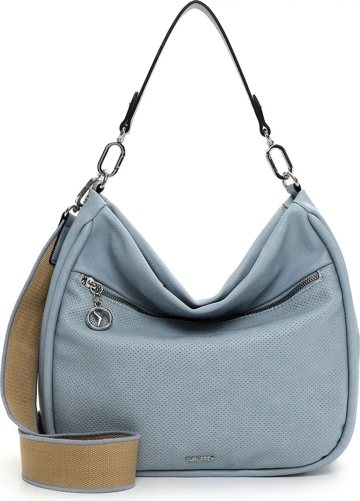 Sac bandoulière bleu clair SURI FREY Patsy pour le bureau et les sorties