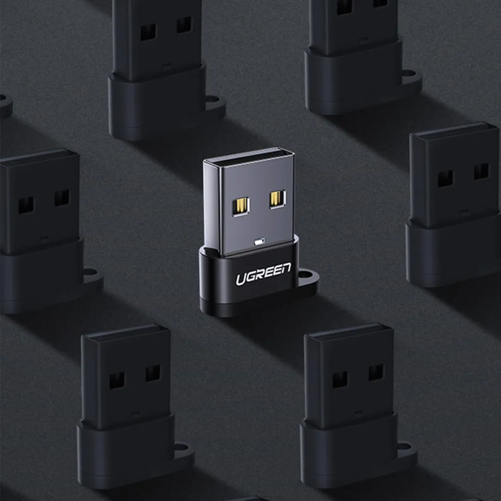 Ugreen Usb Adapter Us280 Usb-C a Usb-A 2.0 (nero) - 17