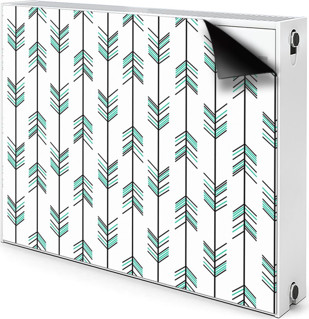 Magnet Heizkörperabdeckung Heizkörperverkleidung Verkleidung Abdeckung 90x60 cm - Pfeile, Muster