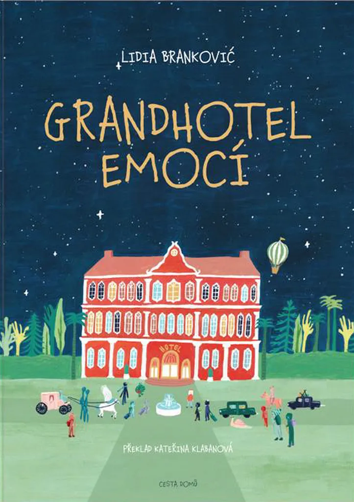 Album jeunesse Grandhotel emocí - Livre éducatif sur les émotions