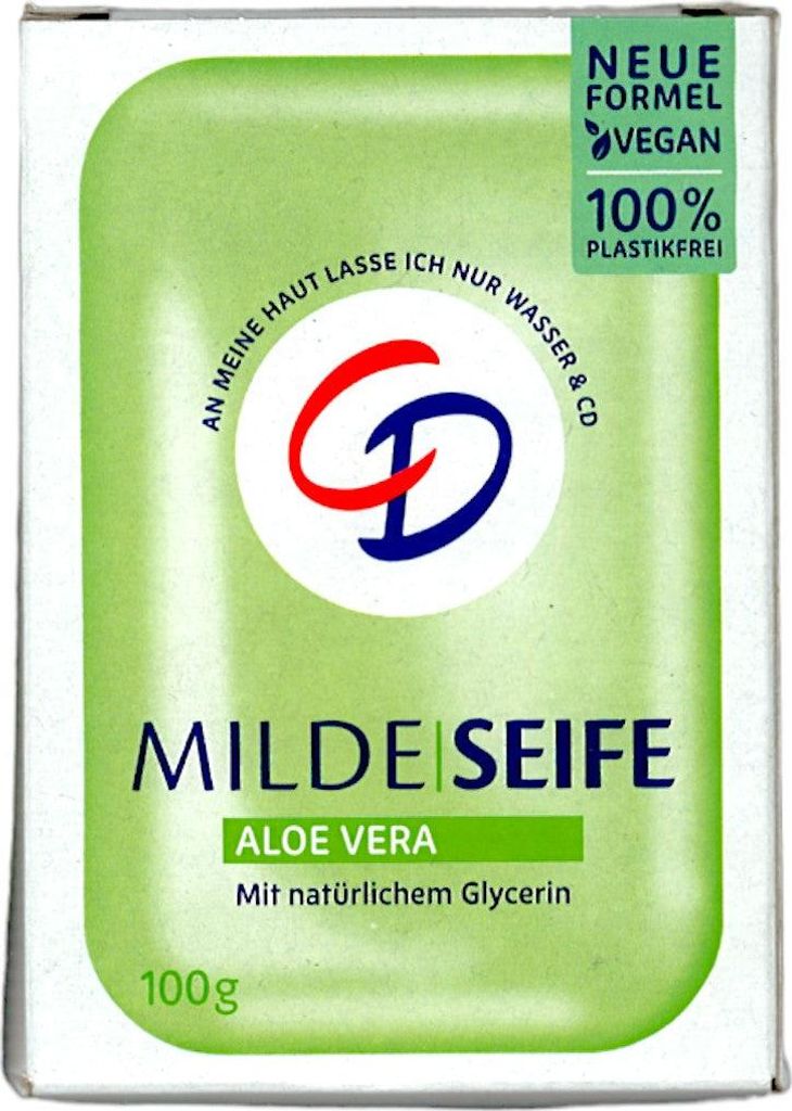CD Milde Seife Aloe Vera 100% Plastikfrei & Vegan 24 x100g