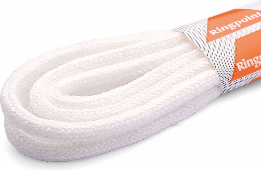 RINGELSPITZ - Rund Dünn – Feine Schnürsenkel für Elegante Schuhe - 90 cm, weiß