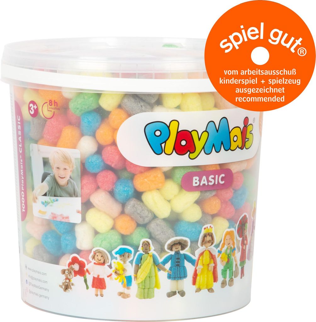 PlayMais Basic 1.000 (grand seau) Image du produit 