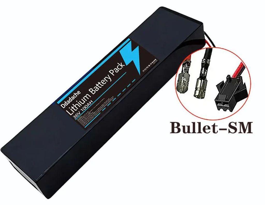 36V 100Ah 18650 Lithium-Ionen-Akku - 10S3P Akku Pack - Für E-Scooter KUGOO S1 S2 S3 - Mit BMS - Ersatzakku - Bullet-SM