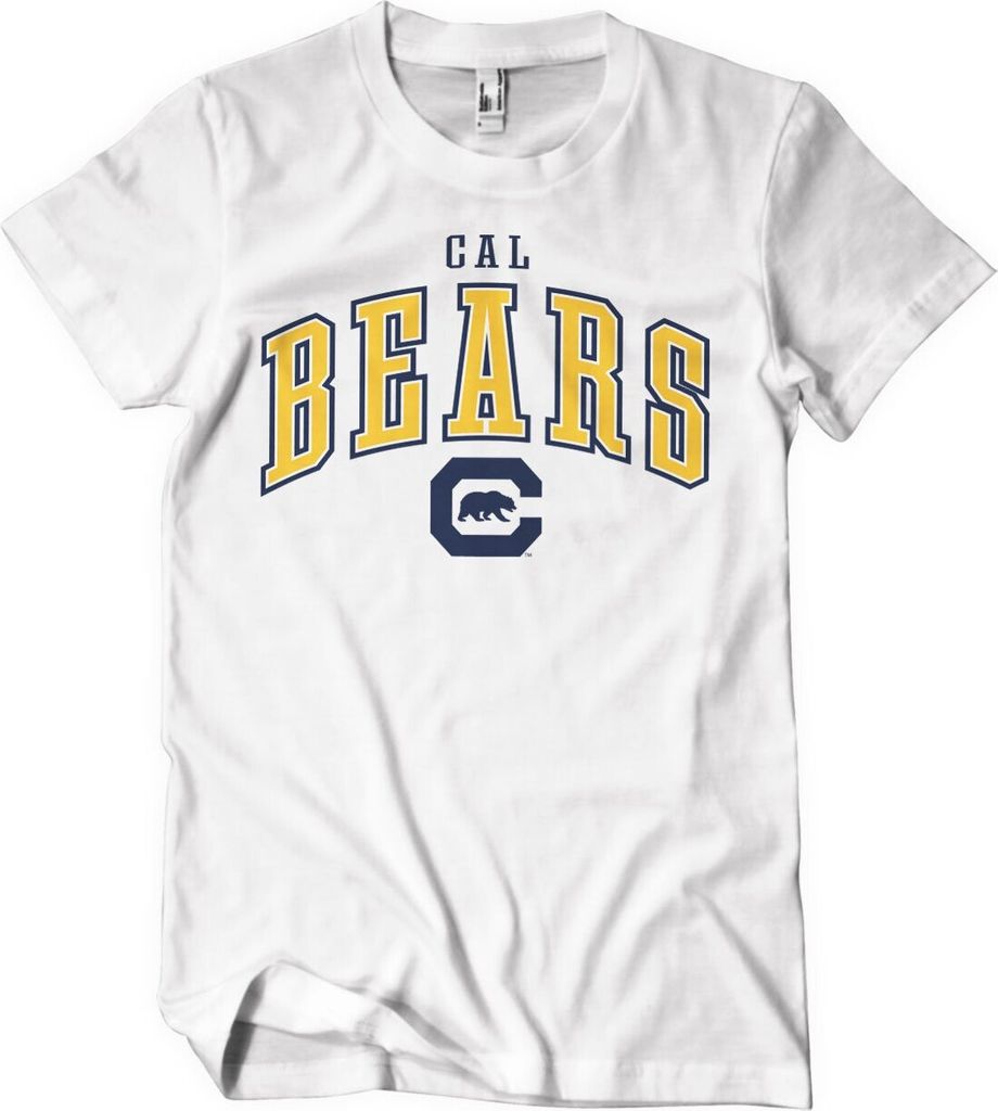 CAL Bears Big Patch T-Shirt - X-Large - White