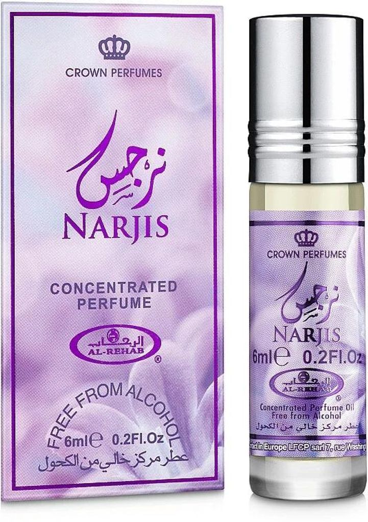 Al-Rehab Roll On Parfumöl NARJIS 6ml Produktbild 