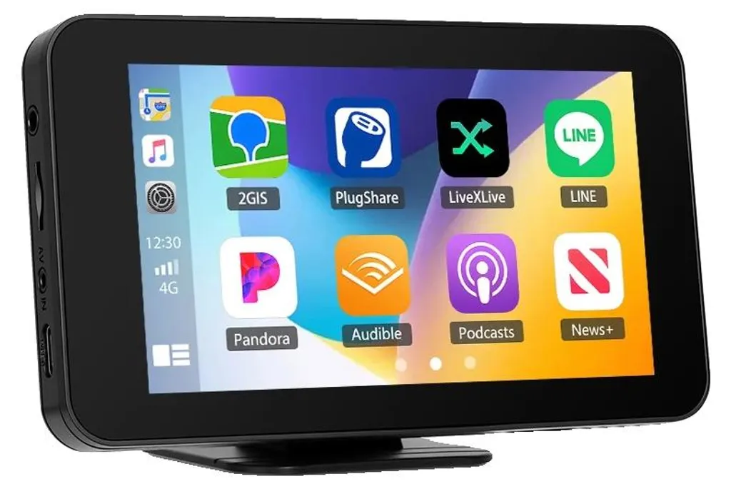 Autoradio avec écran tactile 4,7 pouces Multimédia Bluetooth et AUX HD
